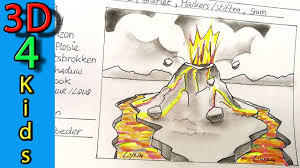 Helens erupted in one of the most deadly and costly volcanic eruptions in the united states ever. How To Draw A Volcano Eruption Step By Step Youtube