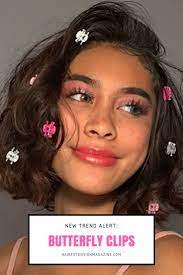 New Trend Alert Butterfly Clips Hair Extension Magazine Clip Hairstyles Butterfly Clip Hairstyles Aesthetic Hairstyles
