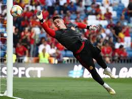 Luis enrique has already called up the likes of raul. Kepa Arrizabalaga Warms Up For Spain On June 10 2019