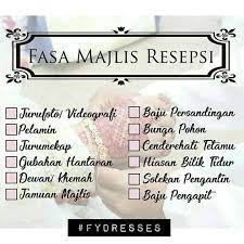 Checklist di rumah sakit ketika melahirkanseri ayahbunda 9 bulan yang menakjubkan. Checklist Dari Merisik Sampai Ke Majlis Kahwin Yang Mungkin Boleh Bantu Buat Persiapan Nanti Pesona Pengantin