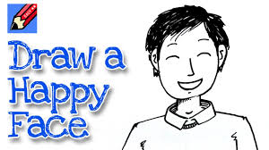 How to draw a person | easy to follow How To Draw A Sad Face Real Easy Step By Step With Easy Spoken Instructions Youtube
