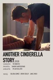 Another Cinderella Story By Isabella Movie Poster Wall Film Posters Minimalist Movie Posters Minimalist
