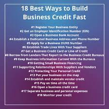 How To Establish Business Credit, Get Business Credit & Build Business  Credit