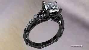Unique Black Diamond Engagement Rings Jewelry Trendy Engagement Ring Black Diamond Ring Engagement Black Engagement Ring Unique Black Diamond Engagement Ring