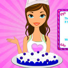 Juego Para Cocinar Pastel De Terciopelo Azul