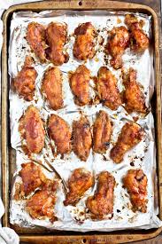 crispy baked barbecue en wings