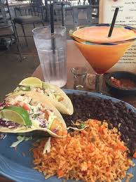 San diego's love affair with the taco is nothing new. Fish Taco With Rice And Beans Picture Of Old Town Tequila Factory Restaurant Cantina San Diego Tripadvisor