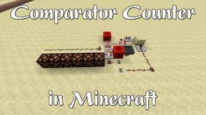 A redstone comparator is a block used in redstone circuits to maintain, compare, or subtract signal strength, or to measure certain block states (primarily the fullness of containers). Minecraft Comparator Addition Counter Youtube