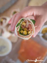Wrap Au Saumon Et Aux Epinards Cuisinons En Couleurs Recette Wrap Au Saumon Idee Dejeuner Alimentation