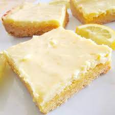 Homemade Creamy Lemon Bars Recipe Lemon Bars Recipe Lemon Cream Cheese Bars Lemon Desserts