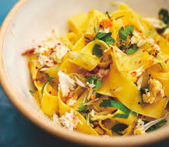 Crab Pappardelle With Orange Zest Recipe Food Republic Recipe Zest Recipes Seafood Pasta Recipes Winter Pasta Dishes