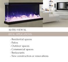 Gas and wood burning inserts have a rating plate in the control compartment area, under the ash lip or on the firebox side. 50 Tru View Xl Deep 3 Sided Electric Fireplace Amantii Corner Fireplace