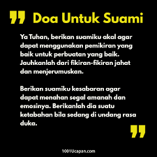 Semoga istiqomah menjadi kepala keluarga yang sholeh. Koleksi Doa Untuk Suami Tersayang 1001 Ucapan