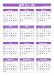 In our online calendar section, monthly calendar and yearly calendar can be generated with some very useful options. 2021 Calendar With Week Numbers Calendar Best