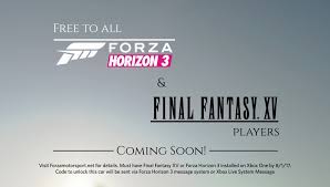 How do you unlock multiplayer on forza motorsport 3? Forza Horizon 3 Incorporara Al Regalia De Final Fantasy Xv Screenshots Y Trailer Actualizado Pc Master Race Latinoamerica