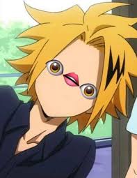 These cursed anime images will haunt you at anytime of the day and night. Cursed Image Of Denki My Hero Academia Anime Anime Images