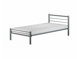 This frame requires the use of a foundation or box spring. Aston Metal 4ft Small Double Bed Frame