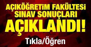 Anadolu üniversitesi açıköğretim fakültesi (aöf) 2019 sınav sonuçları. Aof Sinav Sonuclari Aciklandi Haberi Son Dakika Haberleri