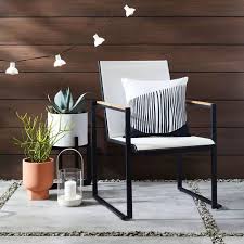Henning 2pk Patio Dining Chair White Project 62 In 2020 Modern Outdoor Seating Modern Outdoor Decor Outdoor Dining Spaces