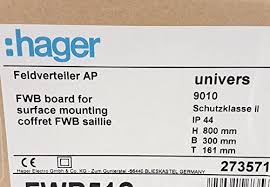 Univers rozdzielnica fw ip44/ii 800x300x160. Hager Fwb51s Feldverteiler 800x300mm F 60 Platzeinh M Klemmen F Ap Up Montage Amazon De Baumarkt