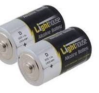 Amazon.com: Lighthouse Torches L/HBATD Alkaline Batteries D ...