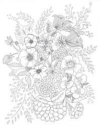 Free Printable Coloring Pages Flower Coloring Page Printable Flower Coloring Pages Flower Coloring Pages Free Adult Coloring Printables