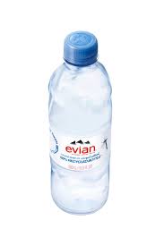 In addition to the mineral water, danone group uses the evian name for a line of organic skin care products as well as a luxury resort in france. Virgil Abloh Debuts Recyclable Evian Water Bottle Hypebae