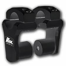 Rox 2 Pivoting Bar Risers For 1 1 8 Handlebar Black