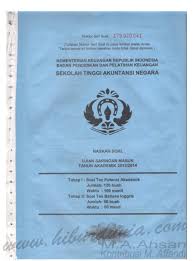Tes wawasan kebangsaan (twk), 2 materi soal cpns tes kompetensi bidang (tkb) disesuaikan jurusan formasi peserta cpns yang. Pdf Soal Tes Stia Semuel Palimbong Academia Edu