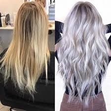 Clairol Professional Shimmer Lights Shampoo Silver Shampoo To Help Brassy Hair And Keep It Ashy And Bright Cheveux Silver Couleur Cheveux Idee Couleur Cheveux