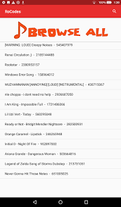 Our goal is to make this the largest list of roblox song ids , and we make sure to. Rocodes Roblox Music Game Codes Android Apps Appagg