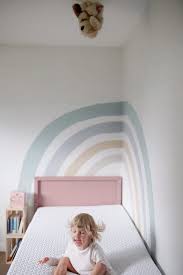 Digital spy shop offers listen through wall device for listening to next door or top/bottom floor without entry. How To Diy A Rainbow Wall Mural In Kid S Bedroom