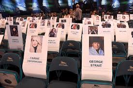 whos sitting where at the 2019 acm awards