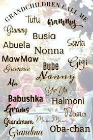 Either way, this is a great collection of names for grandma that you might not have thought of. 12 Grandmother Names Ideas Grandma Names Cute Grandma Names Nicknames For Grandma