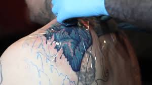 Barely any washing and no ointment! Saniderm Tattoo Aftercare Transparent Adhesive Bandage 6in X 8 Yard Roll