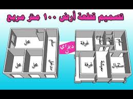 Tasmim blog رسم هندسى تصميم منزل 100 متر مربع بواجهتين. ØªØµÙ…ÙŠÙ… Ù‚Ø·Ø¹Ø© Ø§Ø±Ø¶ 100 Ù…ØªØ± Ù…Ø±Ø¨Ø¹ 10 10 ÙˆØ§Ø¬Ù‡ØªÙŠÙ† Ø§Ø³ÙƒØªØ´ Ø§Ø¨ Youtube
