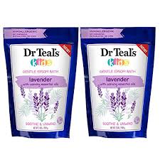 The epsom salt bath can also help to speed up the recovery of the skin barrier and get rid of pathogens. Dr Teal S Kids Gentle Epsom Salt Bath Lavender 2 Lb Bags Pack Of 2 Walmart Com Walmart Com