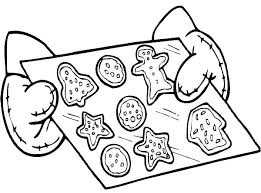 Best christmas cookies coloring pages from christmas cookies coloring page.source image: Christmas Tray Baking Cookies Coloring Pages Best Place To Color