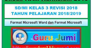 Kkm k13 kelas 3 sd revisi 2020 semester 1 dan 2. Unduh Kkm Kurikulum 2013 Sd Mi Kelas 3 Semester 1 Dan 2 Tahun Pelajaran 2018 2019 Revisi 2017 2018 Format Word Dan Excel Guru Jumi