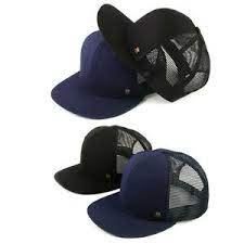 Xl 2xl Xxl 61 64cm Unisex Mens Mesh Plain Solid Color Baseball Cap Snapback Hats Ebay