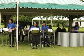 Steel Pan Band Saint Vincent And The Grenadines Caribbean Music West Indian