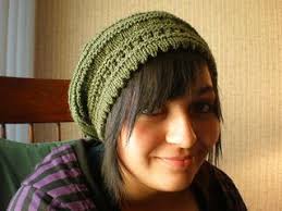 F309 Slouchy Hat With Picot Edge pattern by Jan Wise