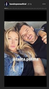 La exnovia del cordobés deslizó que durante la relación que mantuvo hubo maltratos y un robo. Leandro Penna Publica Romantica Postal Junto A Su Nueva Polola Fmdos
