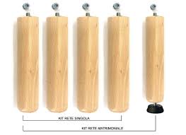 Le reti a doghe sono di fondamentale importanza per assicurare il perfetto sostegno ergonomico e per esaltare le. Kit Piedi Per Reti A Doghe Pr Sa In Legno Di Faggio Naturale Marcapiuma
