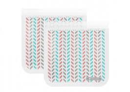 Trade the plastic bags that most stores provide for your own reusable bags. Full Circle Ziptuck Reusable Sandwich Bags