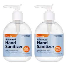 Now, before you add all those ingredients together, there's a few things you should know. Amazon Com Pure Aid Advanced Hand Sanitizer With Orange Extract 2 Pack 500 Ml 70 Ethyl Alcohol Kills 99 99 Of Germs With Pump 2x Large Bottle 16 91 Fl Oz Beauty