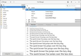 5 Free Font Manager For Macos Windows And Linux Linux Create Font Management