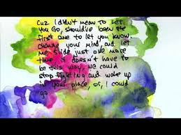 Soja Let You Go Lyrics Video Let You Go Lyrics Lyrics Fun To Be One