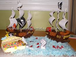 Coolest Pirate Ship Cakes Photo Gallery