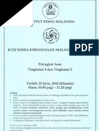 Pendang.mrsm.edu.my gambar ini di ambil. Kuiz Kimia Kebangsaan Malaysia 2010 Peringkat Asas